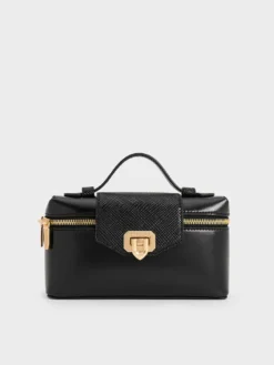 Túi xách Arwen Top Handle Vanity - Đen