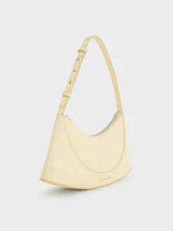 Alternative view of Túi đeo vai hình thang Sigrid - Butter Yellow